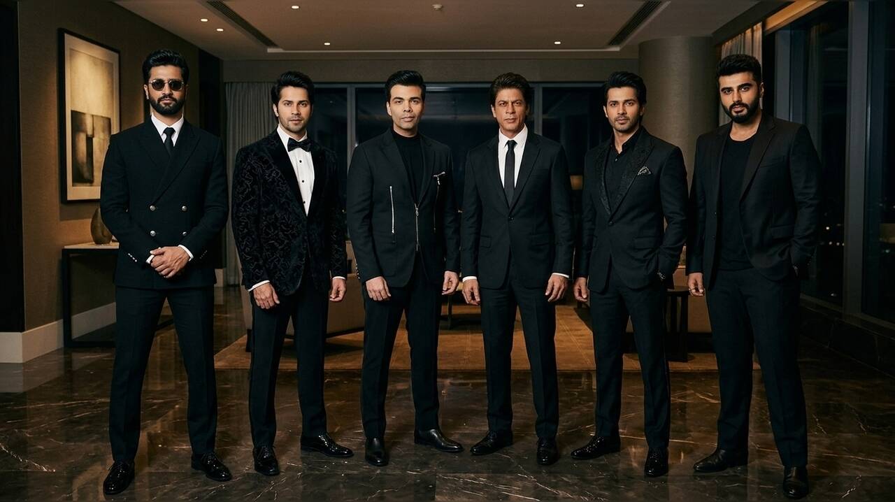 Vicky Kaushal, Arjun Kapoor, and Shahid Kapoor: Bollywood Actors Making Bold Statements in Black