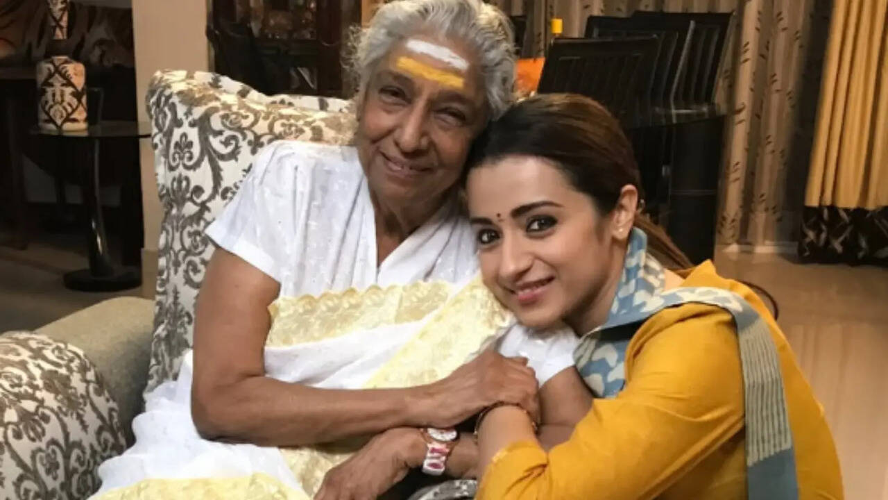 trisha krishnan mourns s janaki's death; pens emotional note