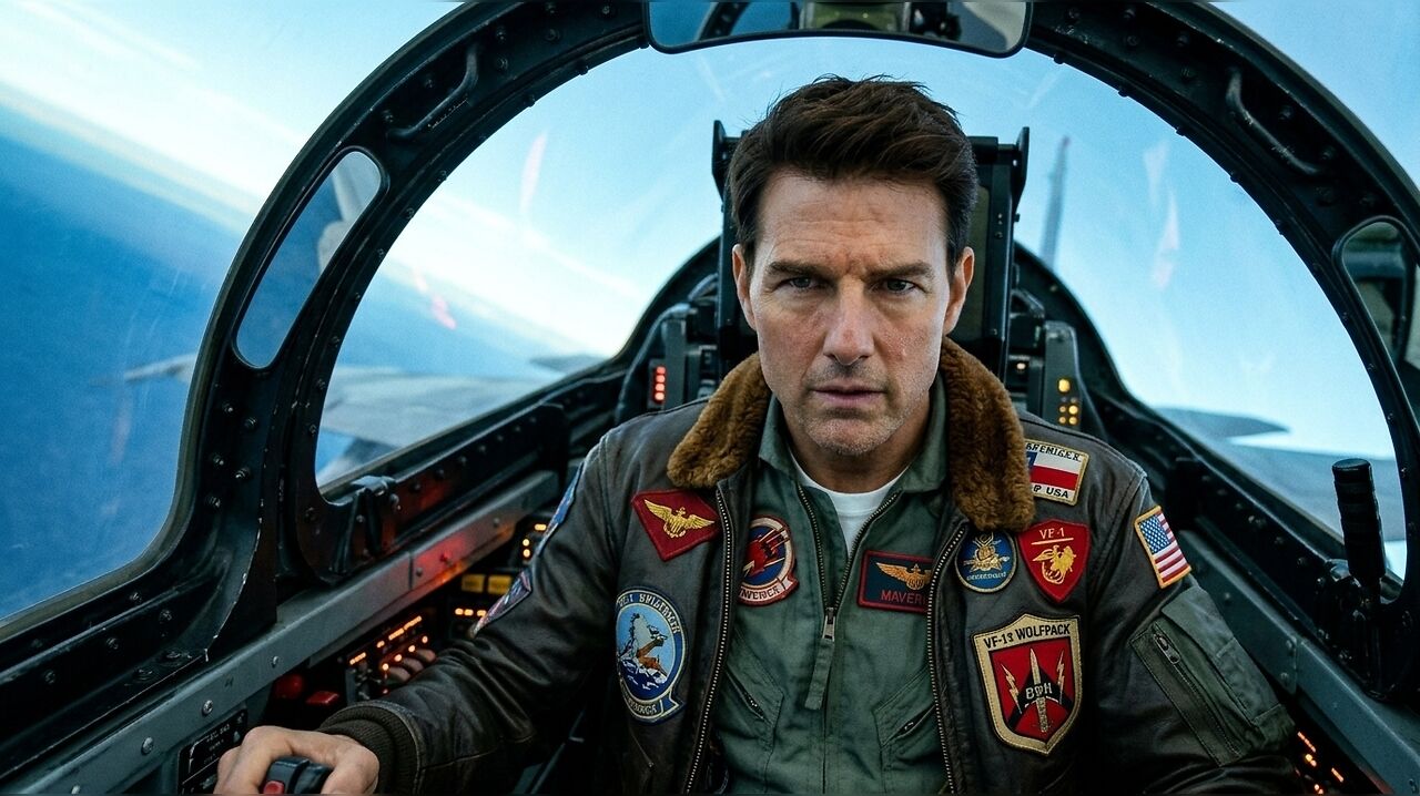 Tom Cruise Reflects on Early Fighter Jet Training Struggles During Top ...