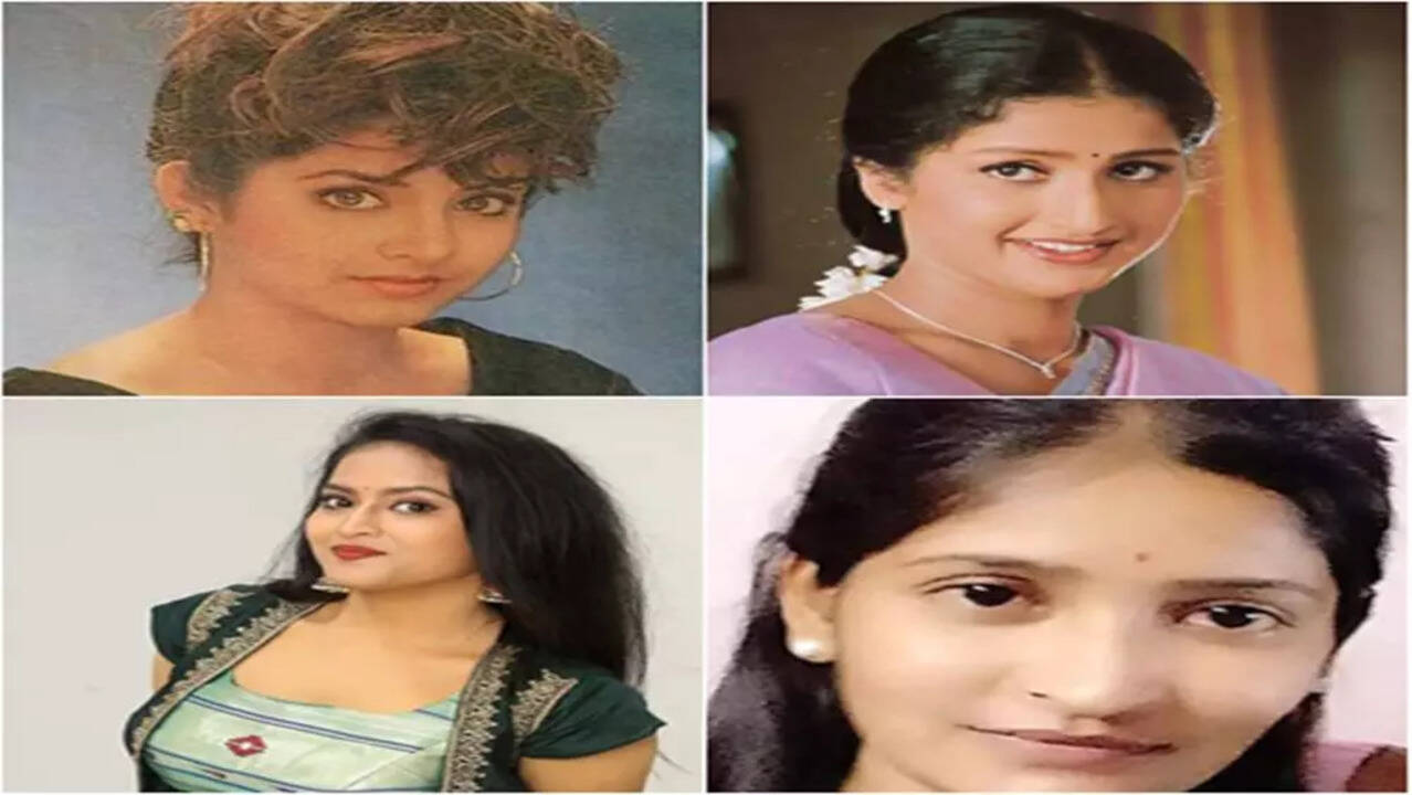 Divya Bharati, Pratyusha, Sravani Kondapalli and Anuradha