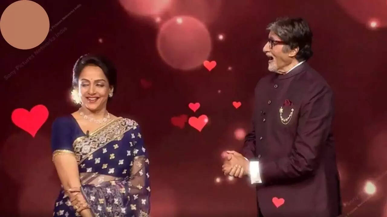 Hema Malini in KBC 13