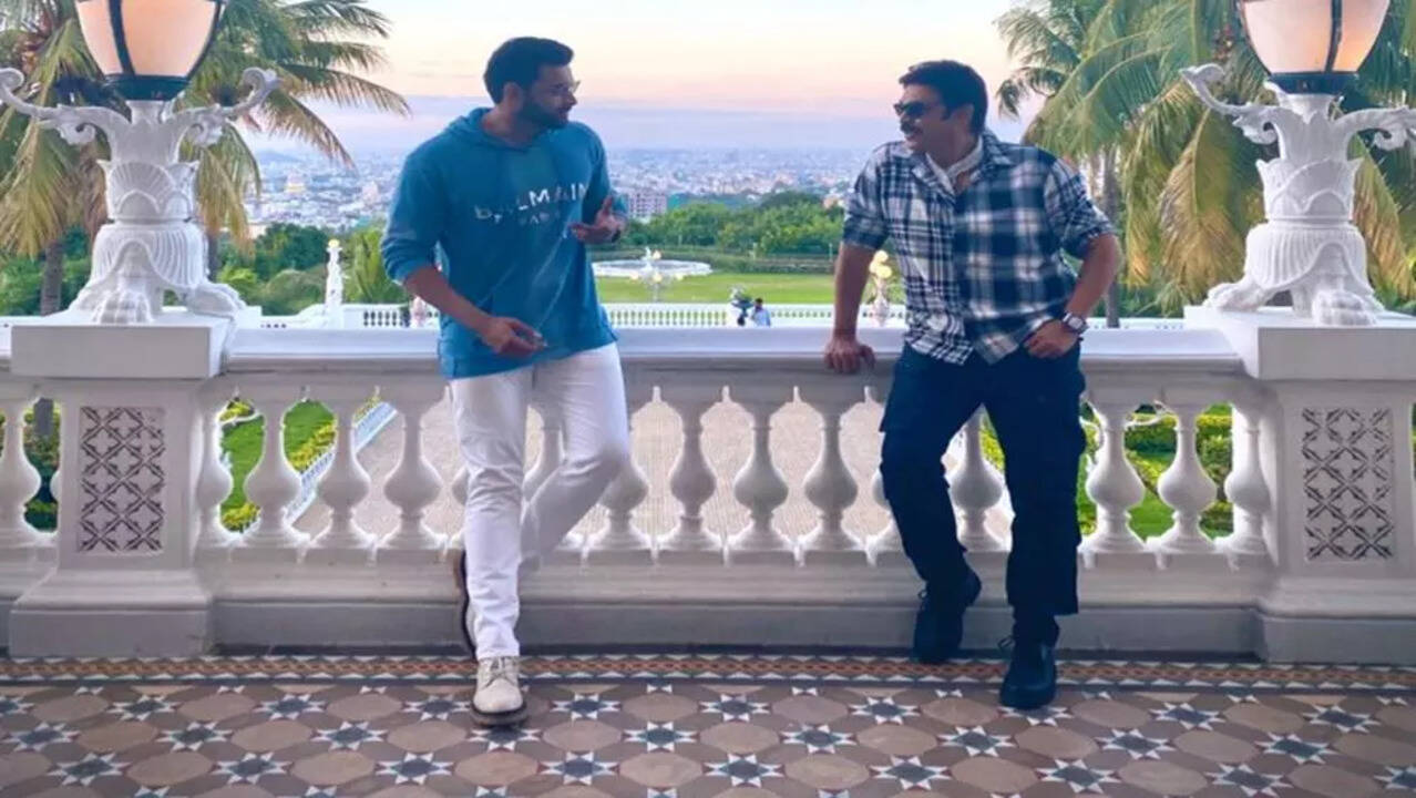 Varun Tej and Venkatesh Daggubati