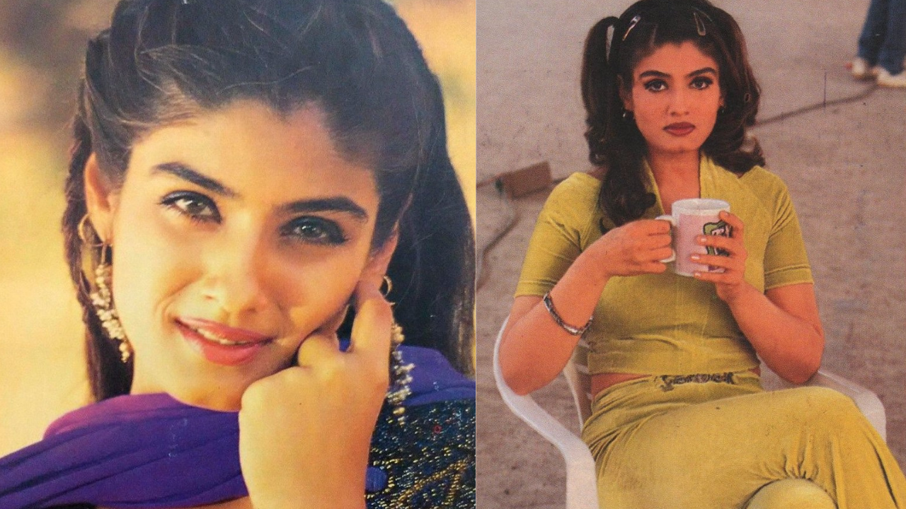 Throwback photos of Raveena Tandon