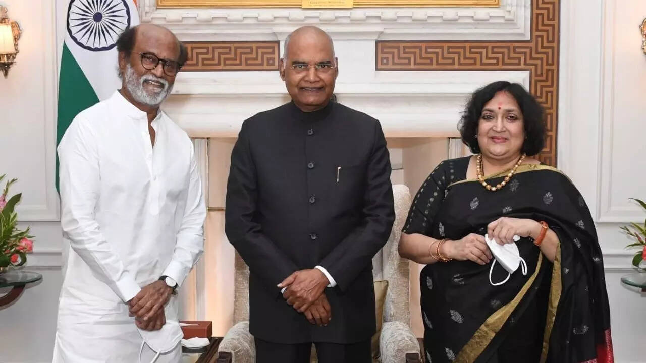 Rajinikanth meets President Ram Nath Kovind, PM Narendra Modi