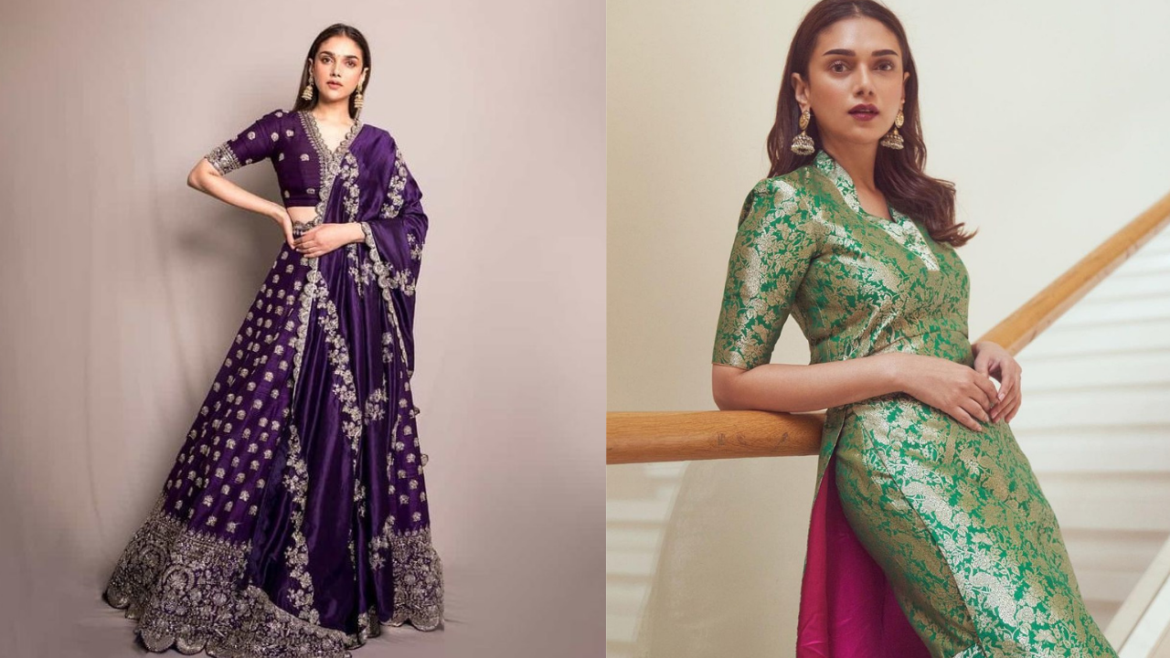 Check out Aditi Rao Hydari's beautiful ethnic looks