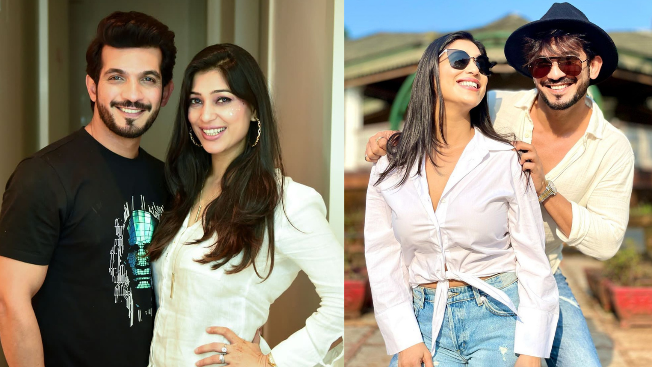 Arjun Bijlani's photos with wife Neha