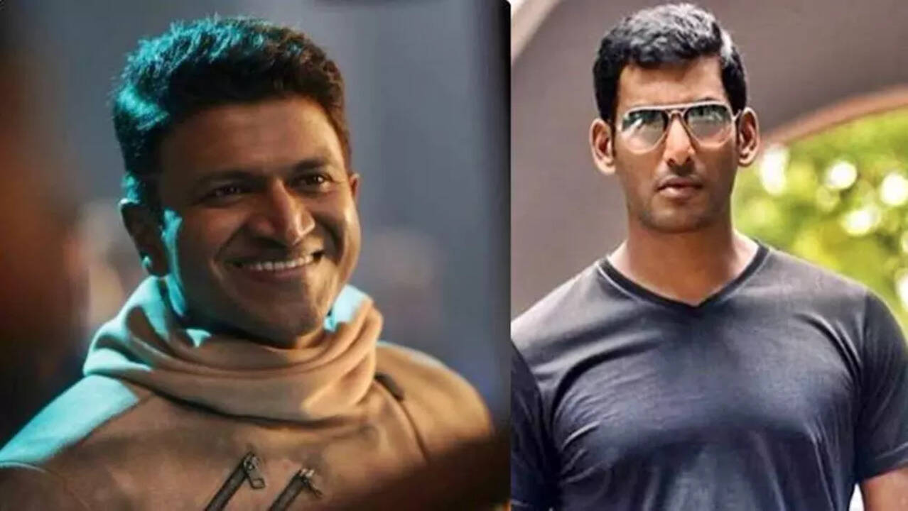 Puneeth Rajkumar and Vishal