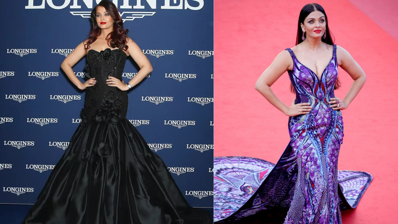 Check out Aishwarya Rai Bachchan's sizzling red carpet looks