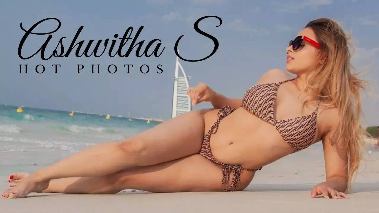 Ashwitha S goes hot in skimpy bikinis