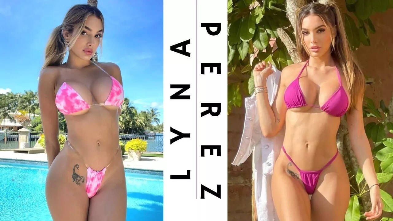 Lyna Perez's hot bikini photos