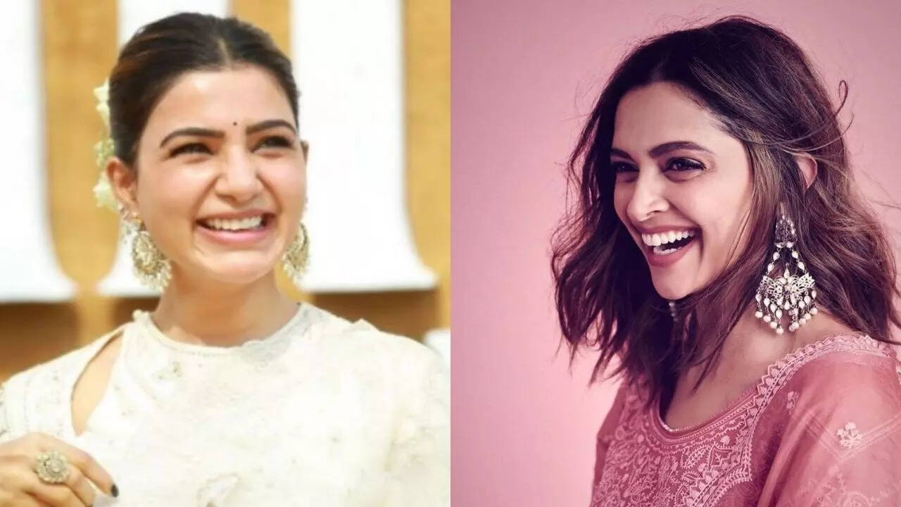 Samantha - Deepika Diwali outfits