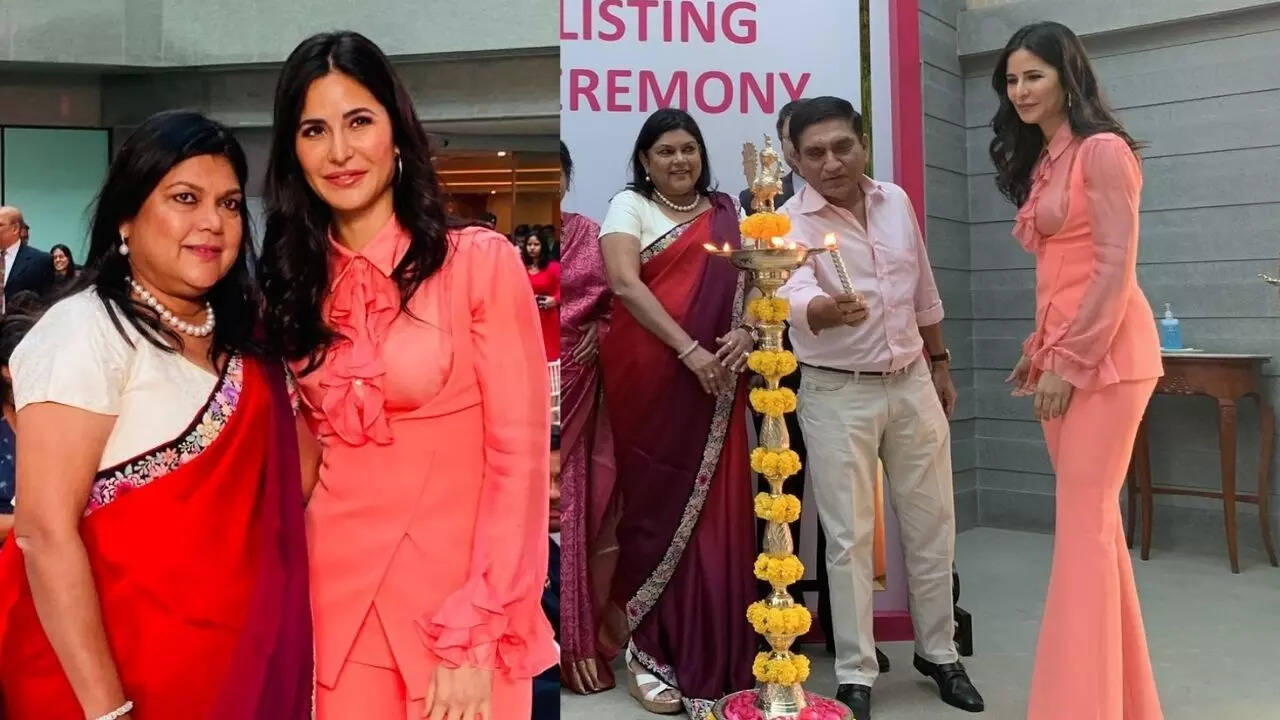 Katrina at Nykaa event