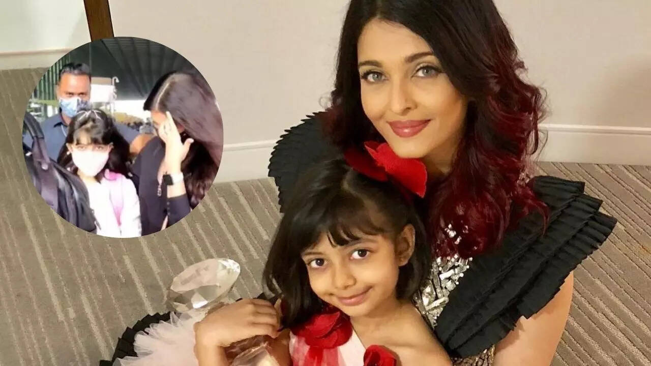 Aishwarya Aaradhya at the airport