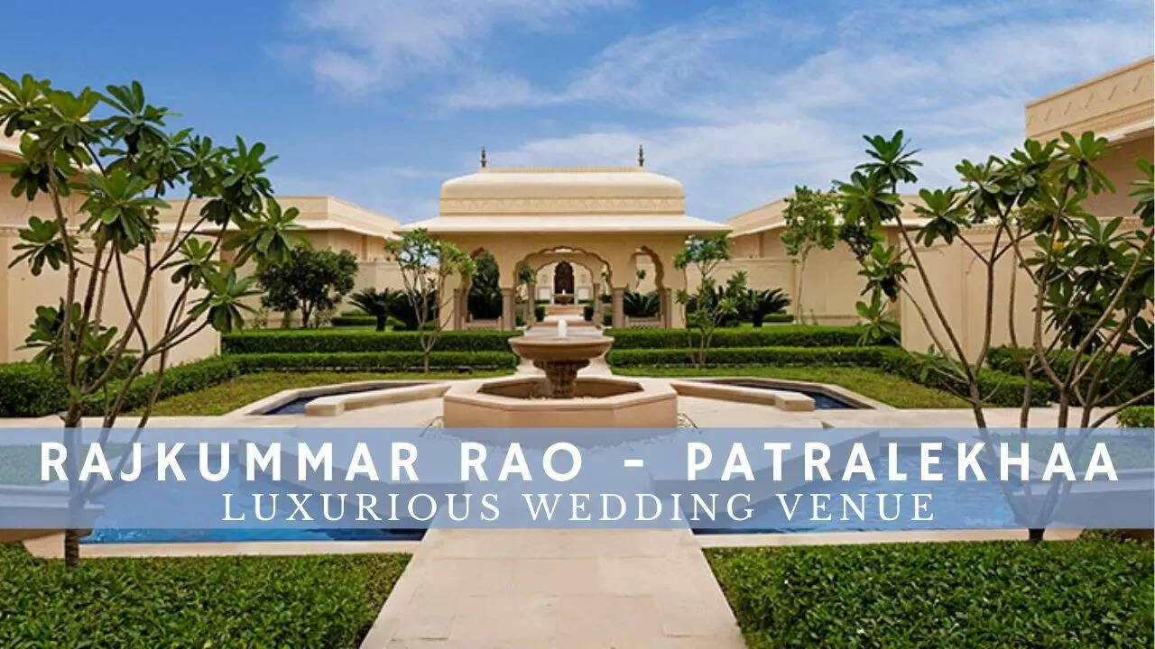 Rajkummar Rao Patralekhaa wedding venue photos