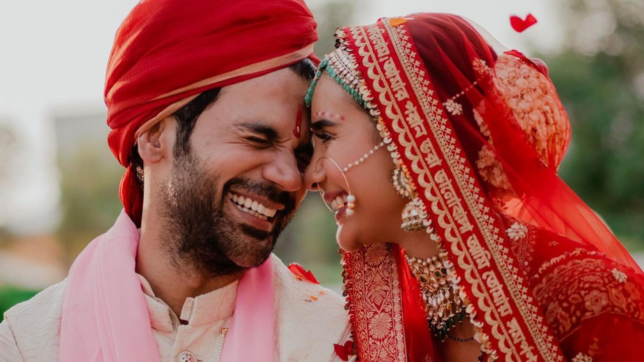 Rajkummar Rao and Patralekhaa get married