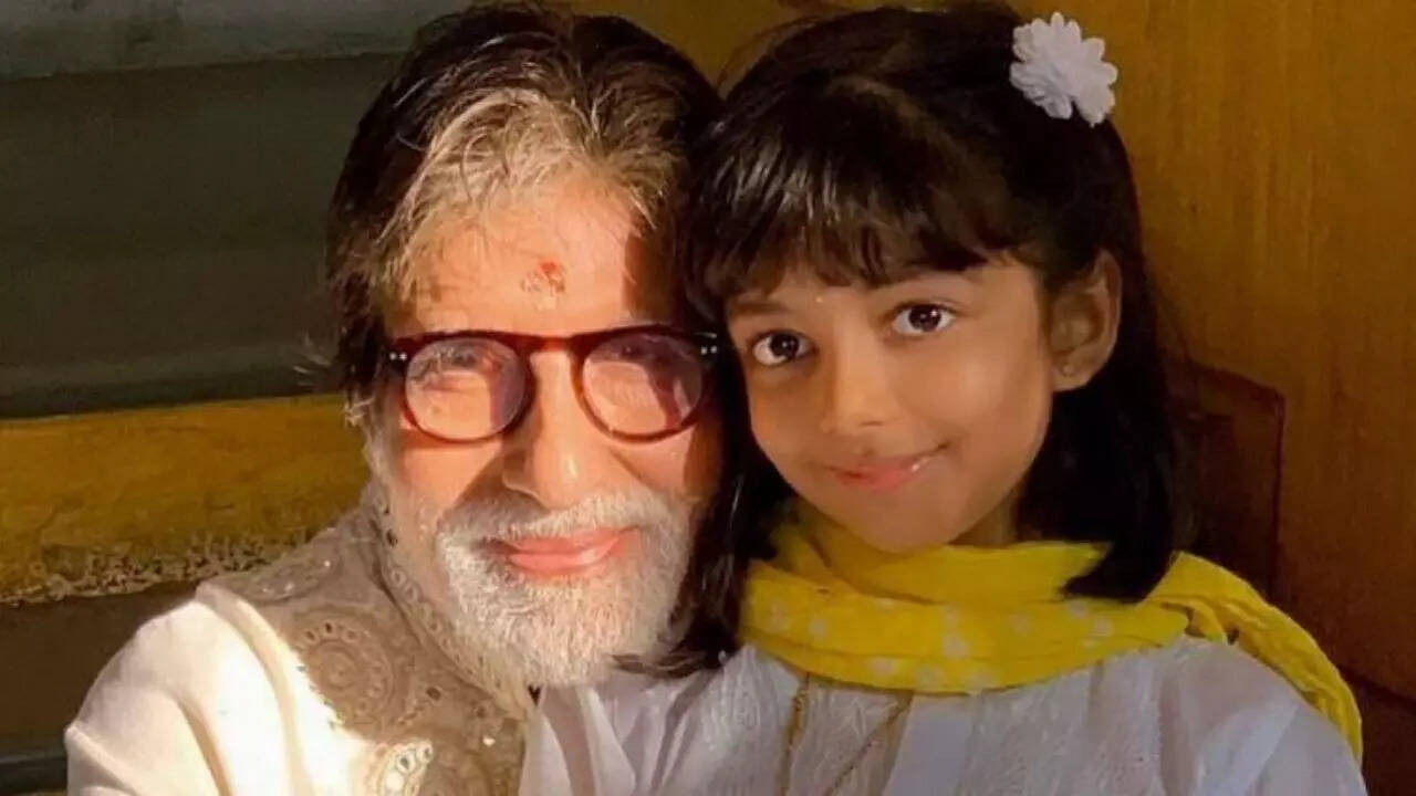 Amitabh Bachchan - Aaradhya Bachchan