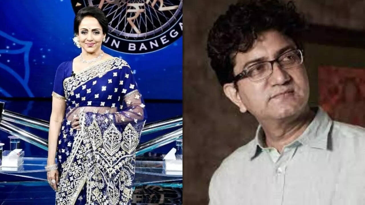 Hema Malini and Prasoon Joshi