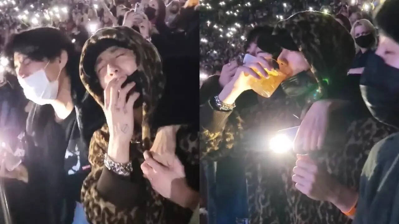 BTS at Harry Styles' concert