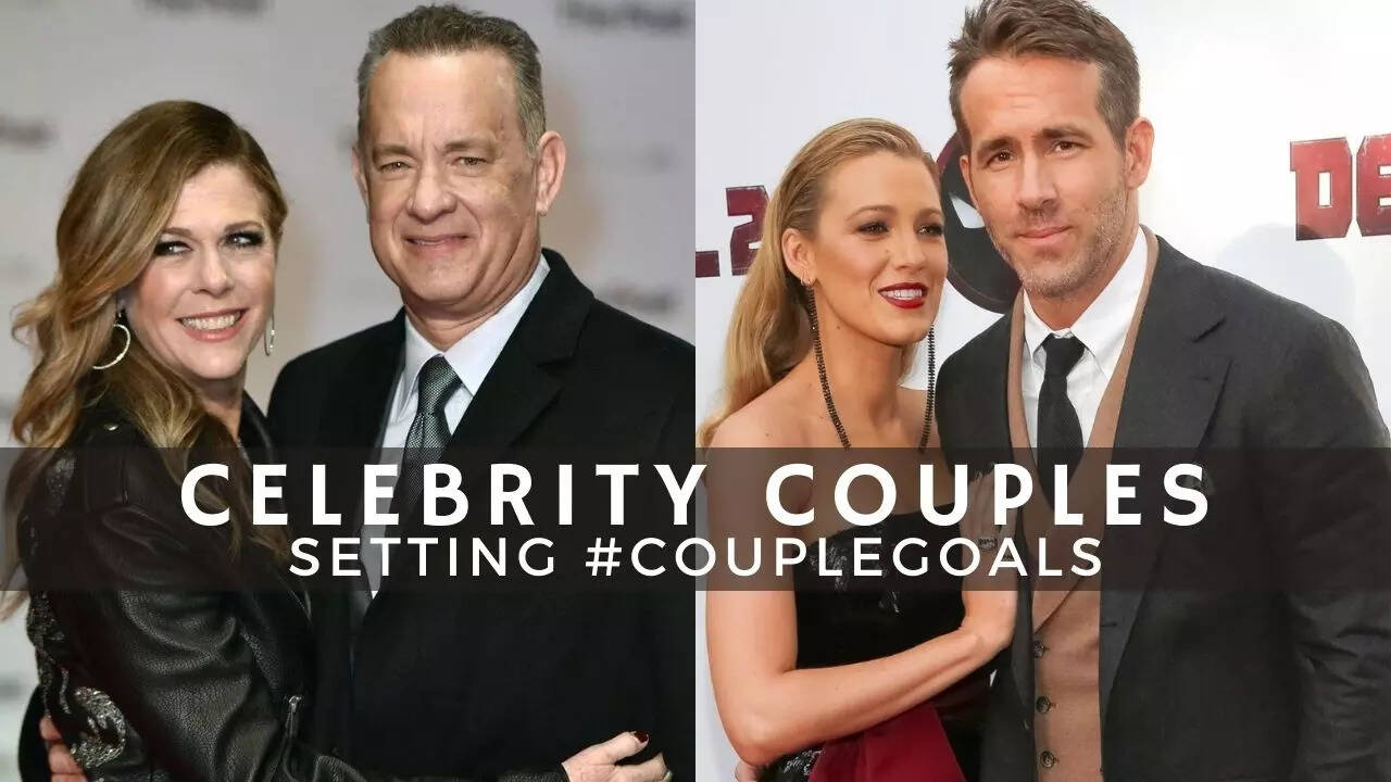 Some of Hollywood's popular celebrity couples