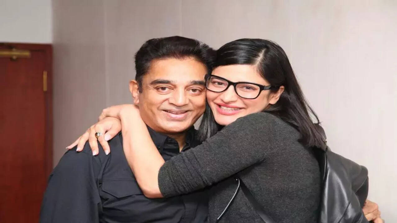 Kamal Haasan and Shruti Haasan