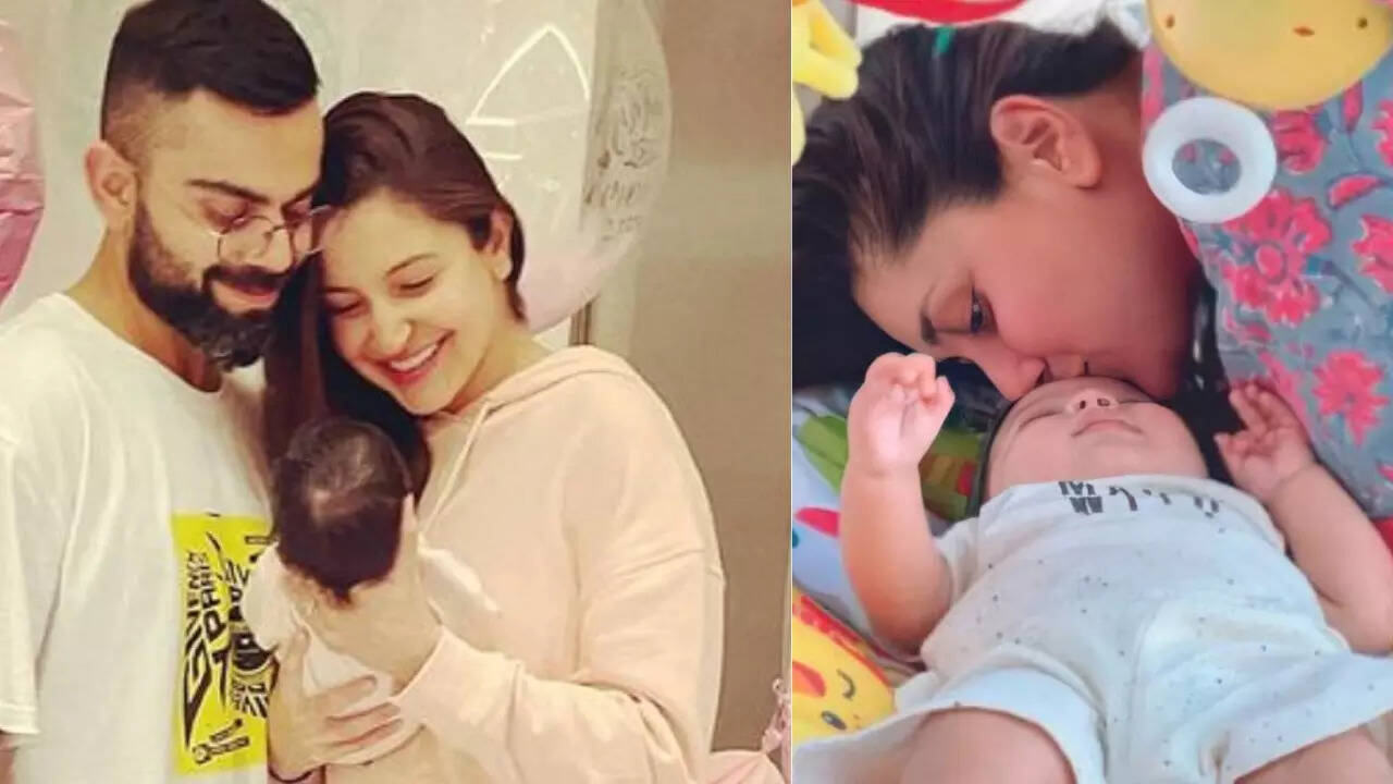 How Kareena, Anushka hid babies' faces for months