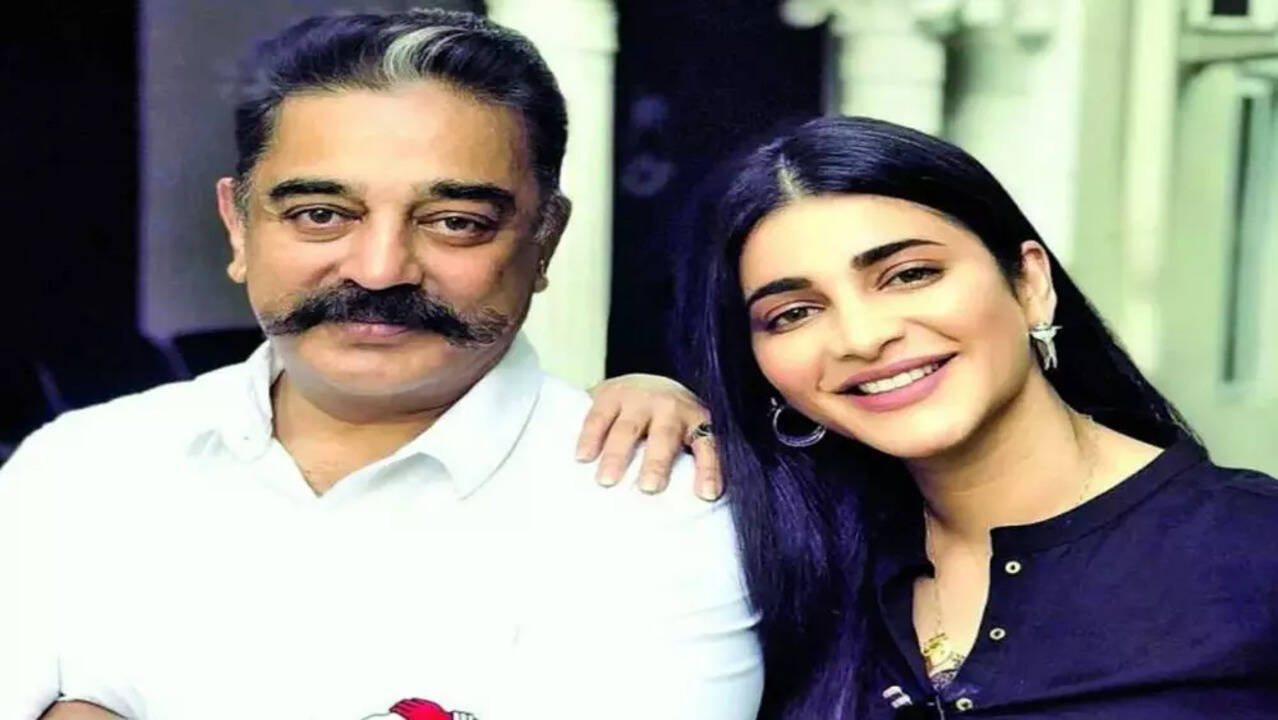 Kamal Haasan and daughter Shruti