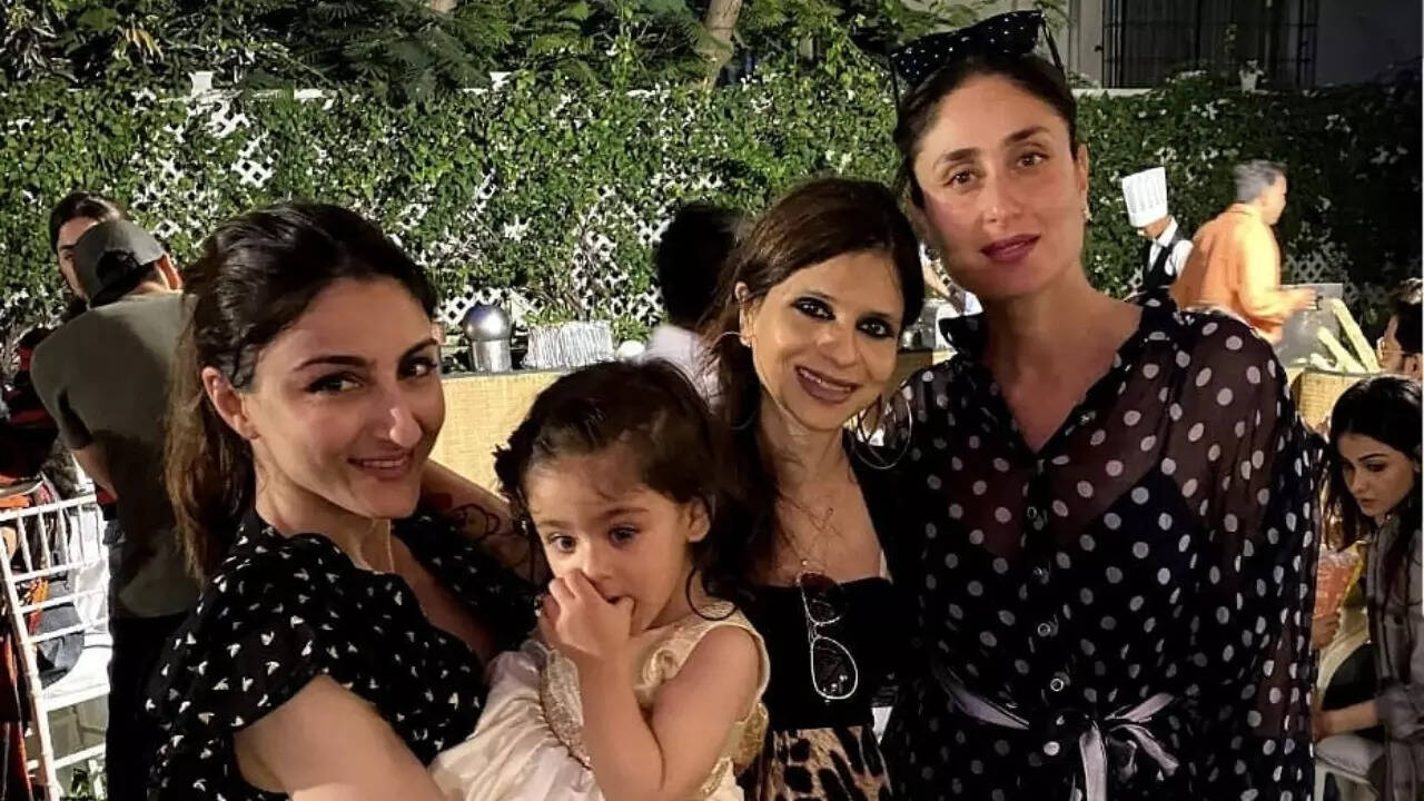 Saba with Kareena