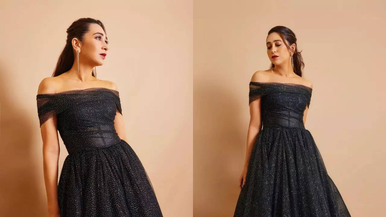 Karisma Kapoor's Sparkly tulle midi dress is worth 68,000