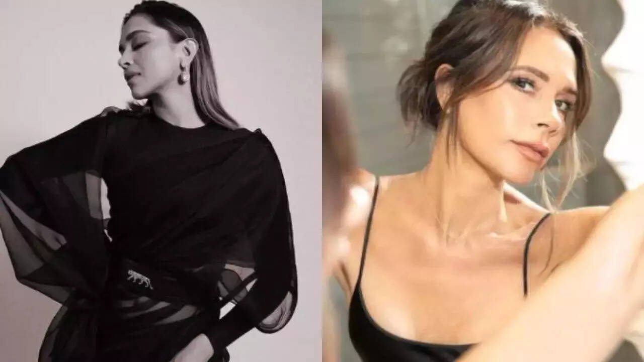 Deepika Padukone Victoria Beckham bonding.