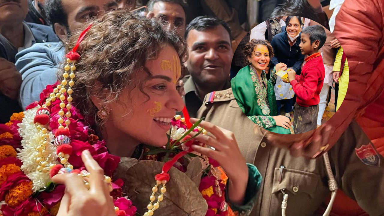 Kangana Ranaut temple visit