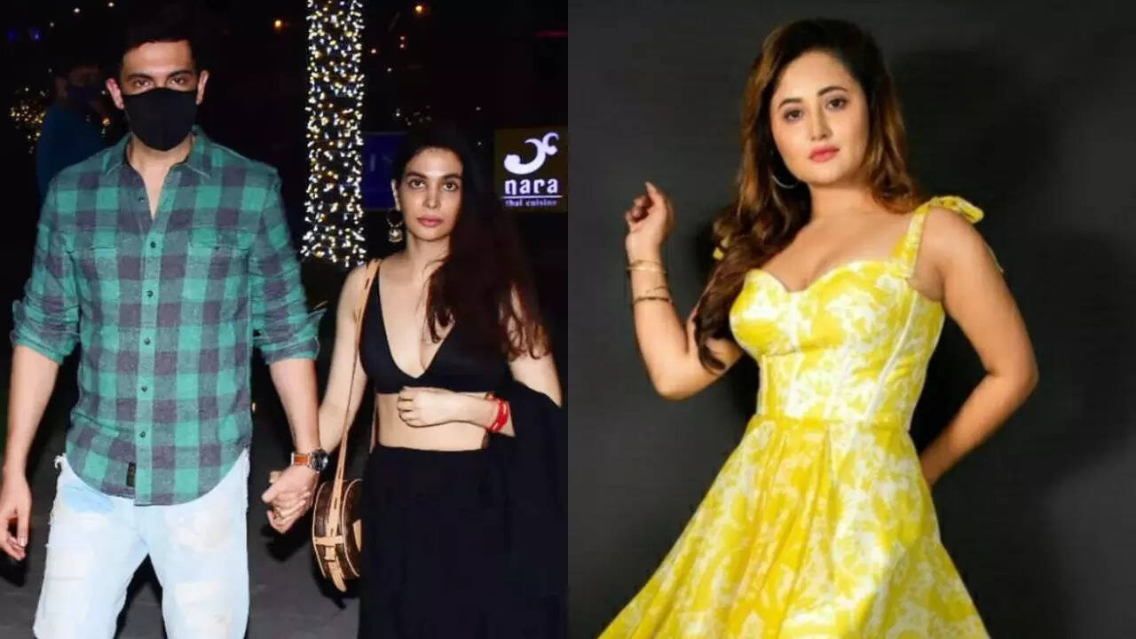 Rashami Desai's ex-husband Nandish Sandhu spotted with girlfriend, Ankita