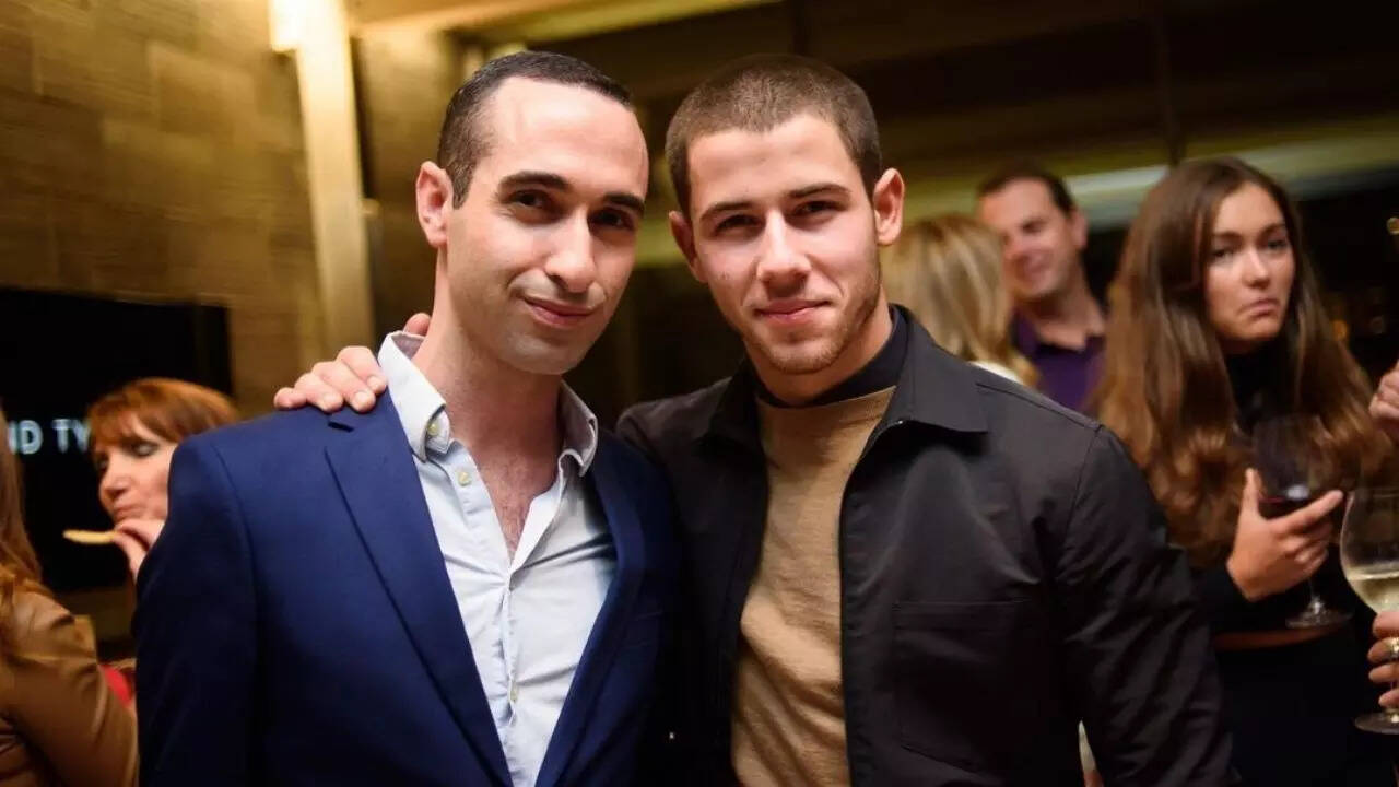 Nick Jonas and Thom Scher