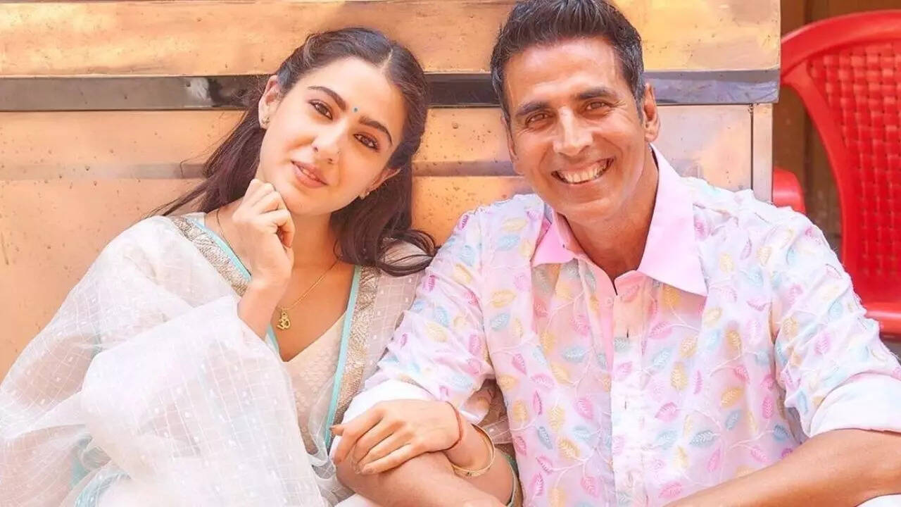 Sara Ali Khan and Akshay Kumar