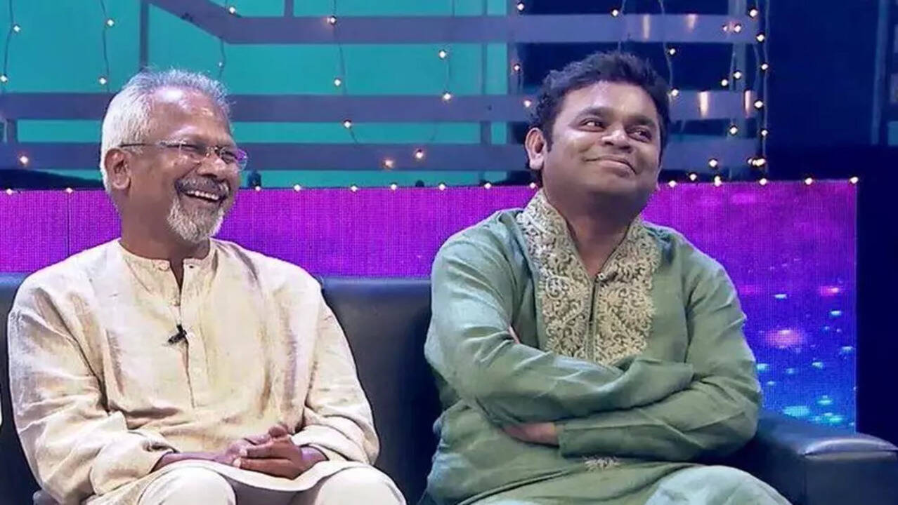 AR Rahman and Mani Ratnam