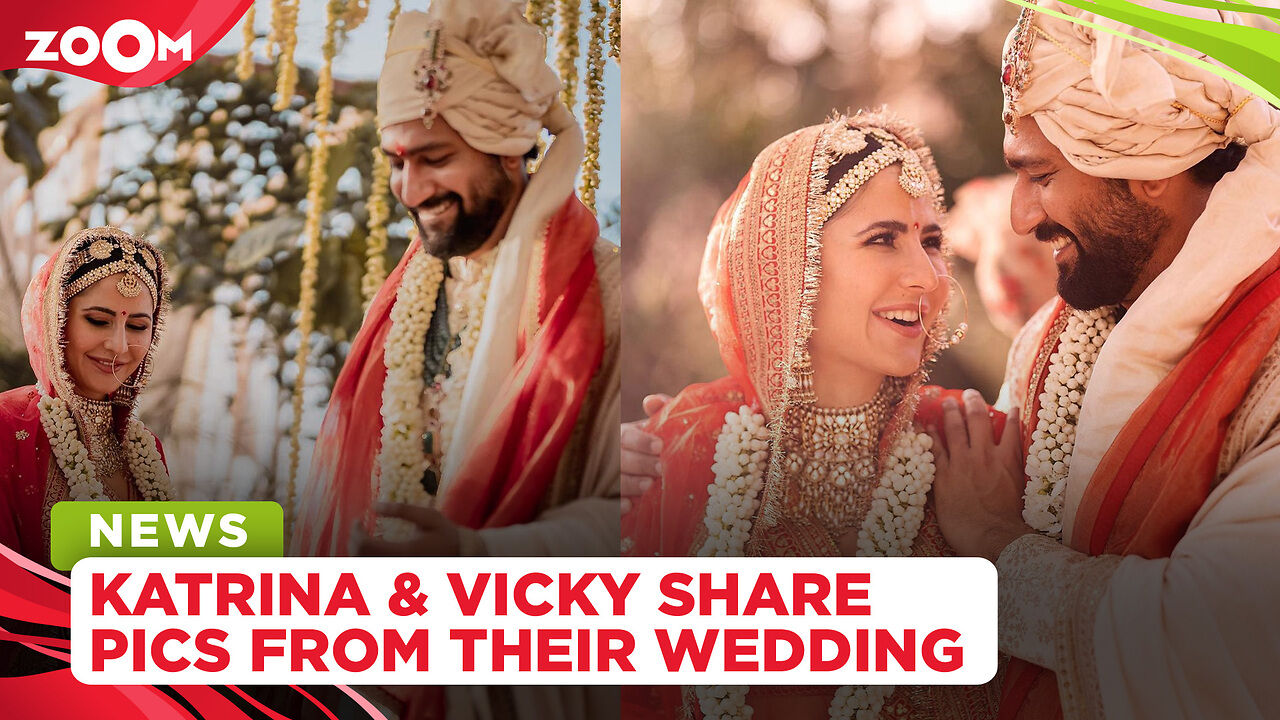 Katrina Kaif & Vicky Kaushal share pictures from their grand wedding ...