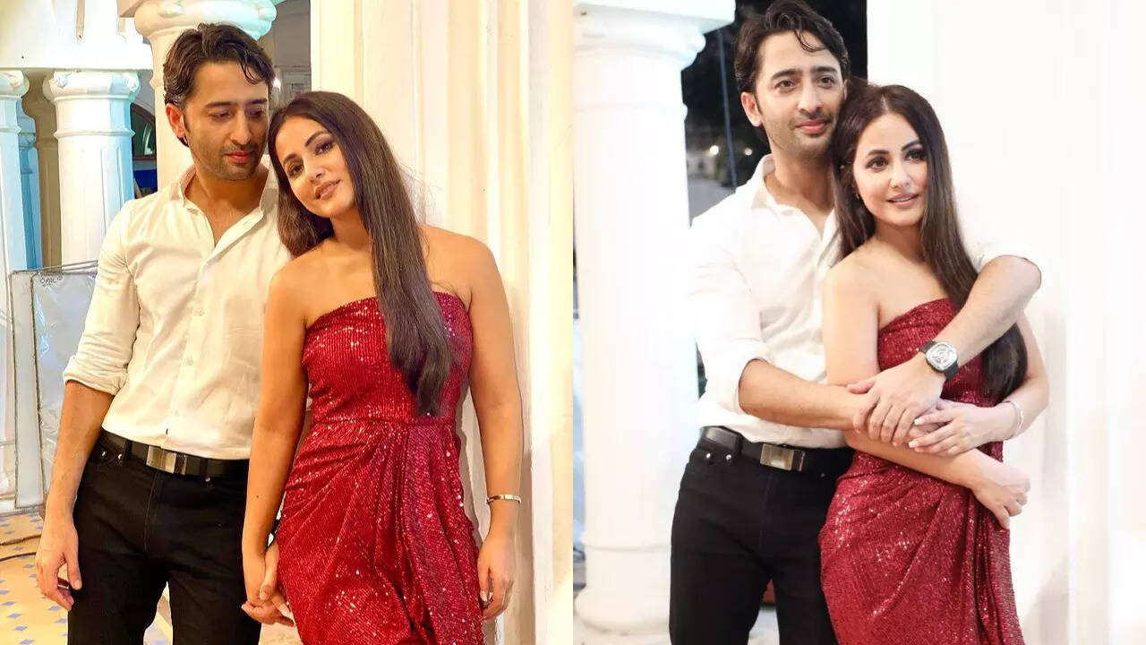 Shaheer Sheikh shares pics with Hina Khan