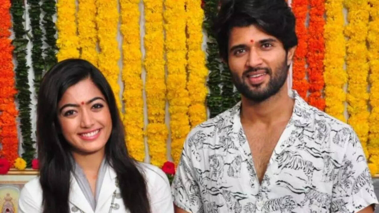 Vijay Deverakonda and Rashmika Mandanna