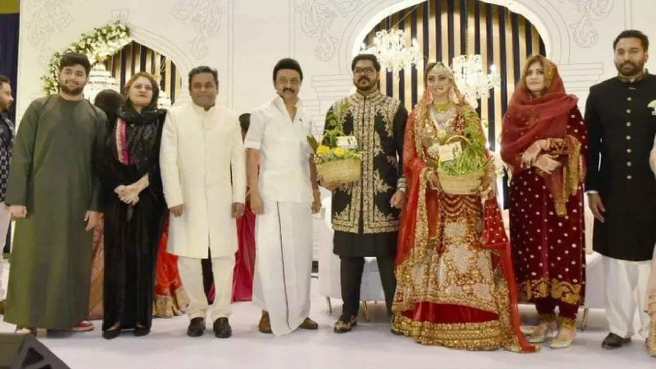 Superstar Rahman's daughter and AR Rahman's niece Rushda ties the knot in a lavish ceremony - PHOTOS