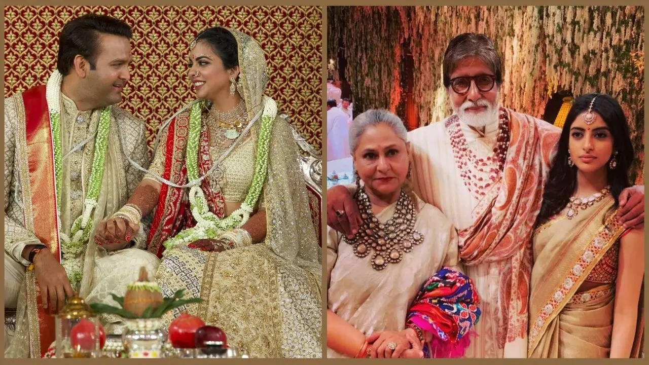 Photos from Isha Ambani's wedding