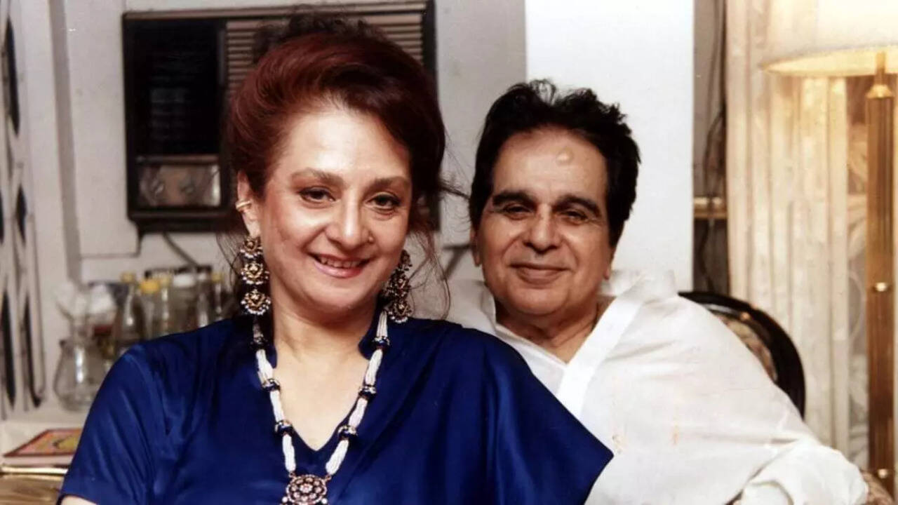 Saira Banu with Dilip Kumar