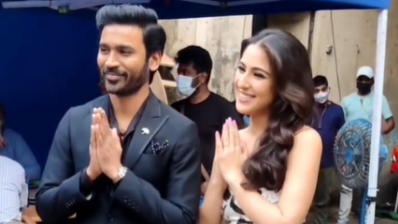 Sara Ali Khan and Dhanush