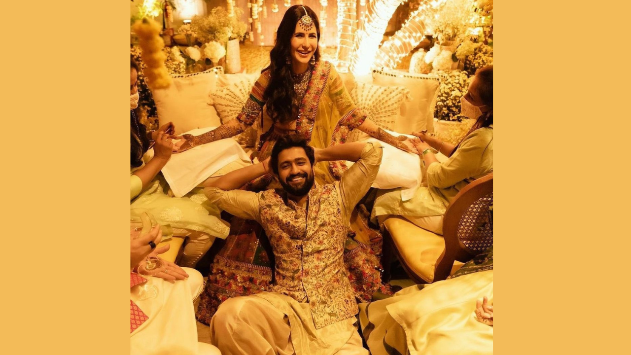 Vicky Kaushal Katrina Kaif mehendi ceremony