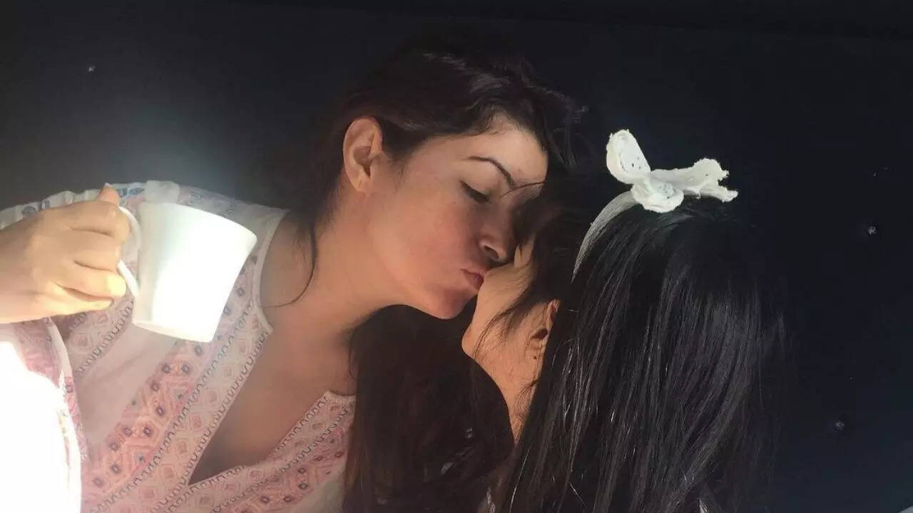 Twinkle Khanna and Nitara