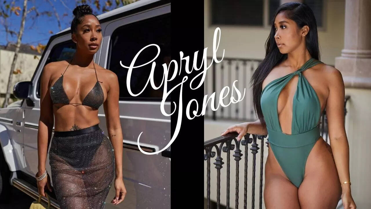 Apryl Jones's hot bikini photos