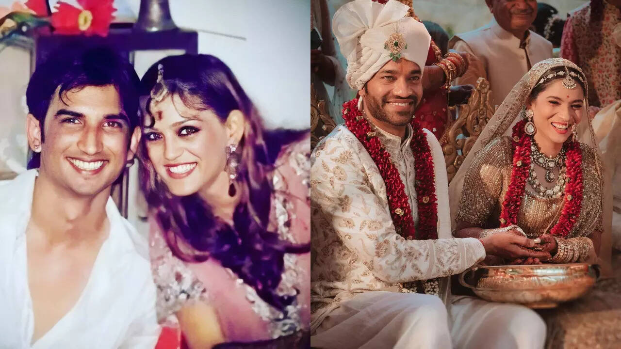 Sushant Singh Rajput's sister congratulates Ankita Lokhande on her wedding