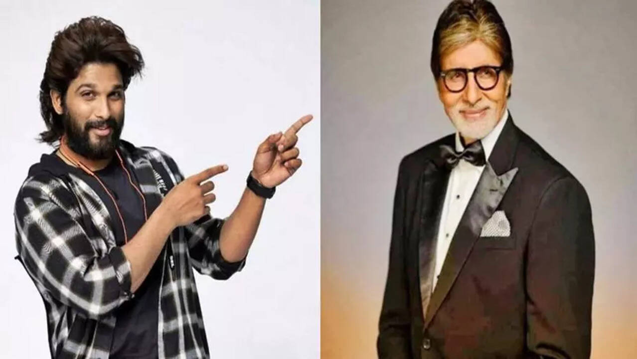 Allu Arjun and Amitabh Bachchan