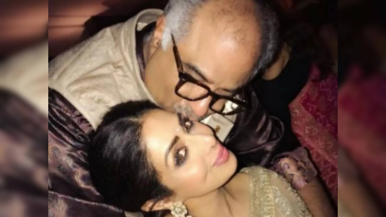 Boney Kapoor and Sridevi