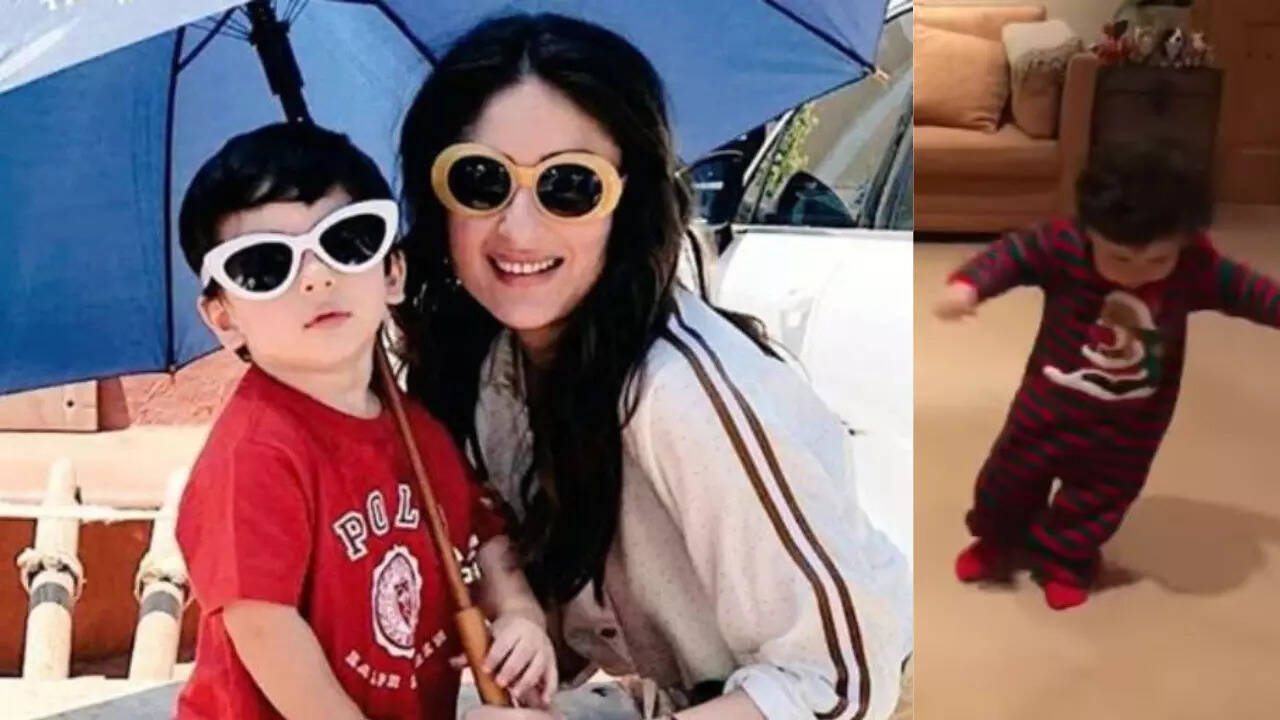 Kareena shares UNSEEN video of Taimur on 5th birthday