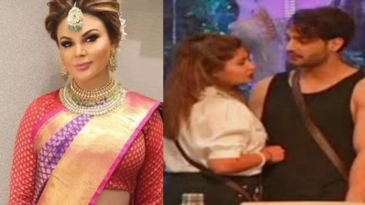 Umar Riaz, Rashami Desai and Rakhi Sawant