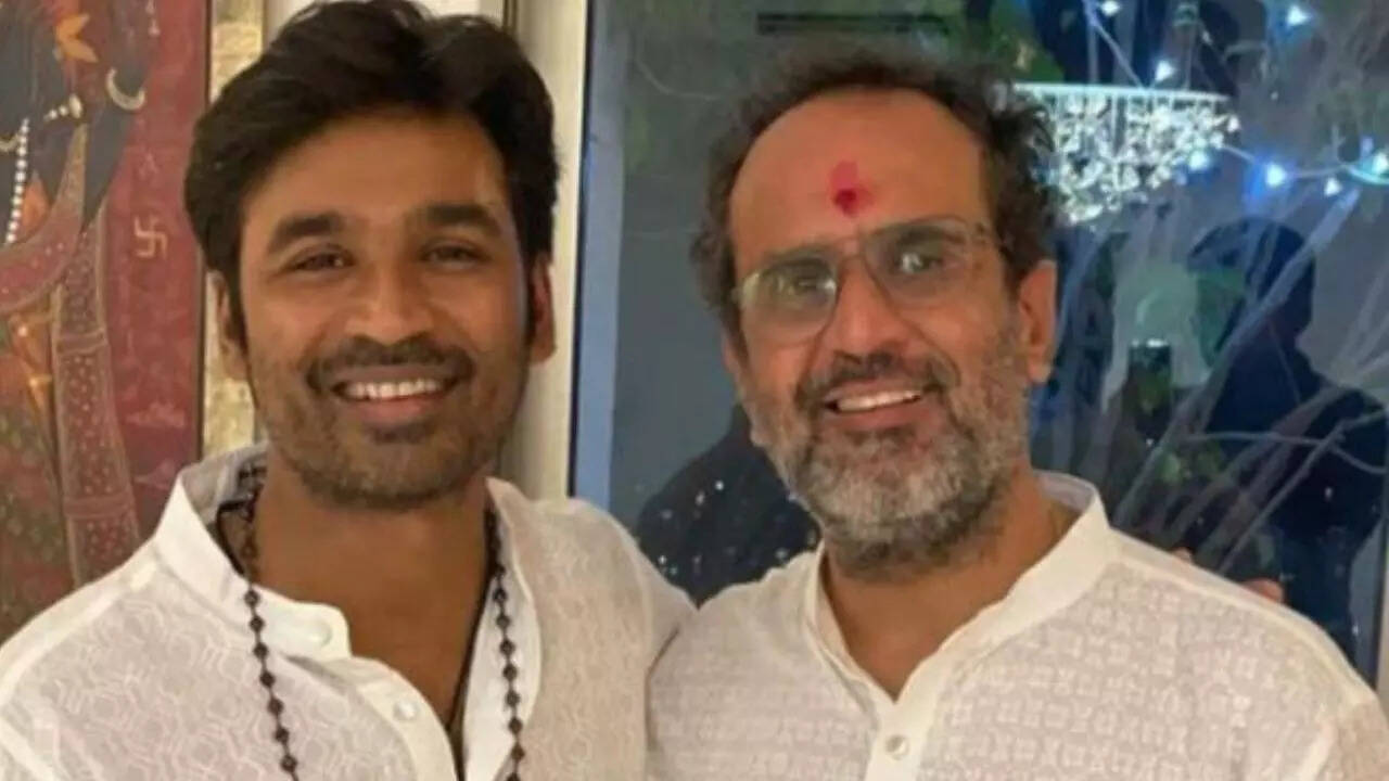 Aanand L Rai with Dhanush